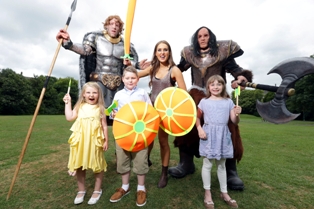 Family Day Event - Battle of Giants - 24 August 2014 at Lough Boora Discovery Park in Co Offaly, Ireland