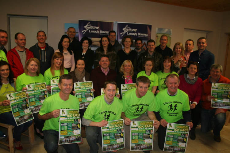 Lough Boora running club launch their 10km race and 5km run, jog and walk