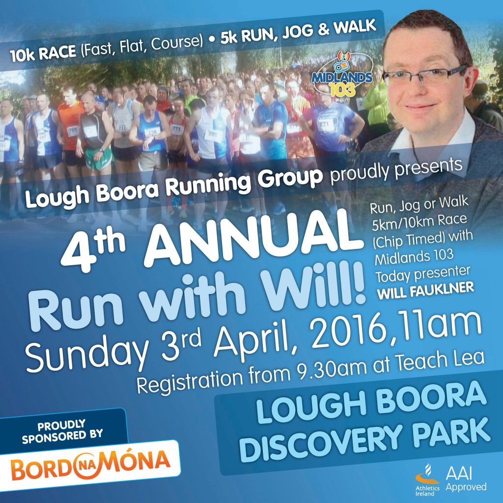 4th Annual Run with Will in Lough Boora Discovery Park